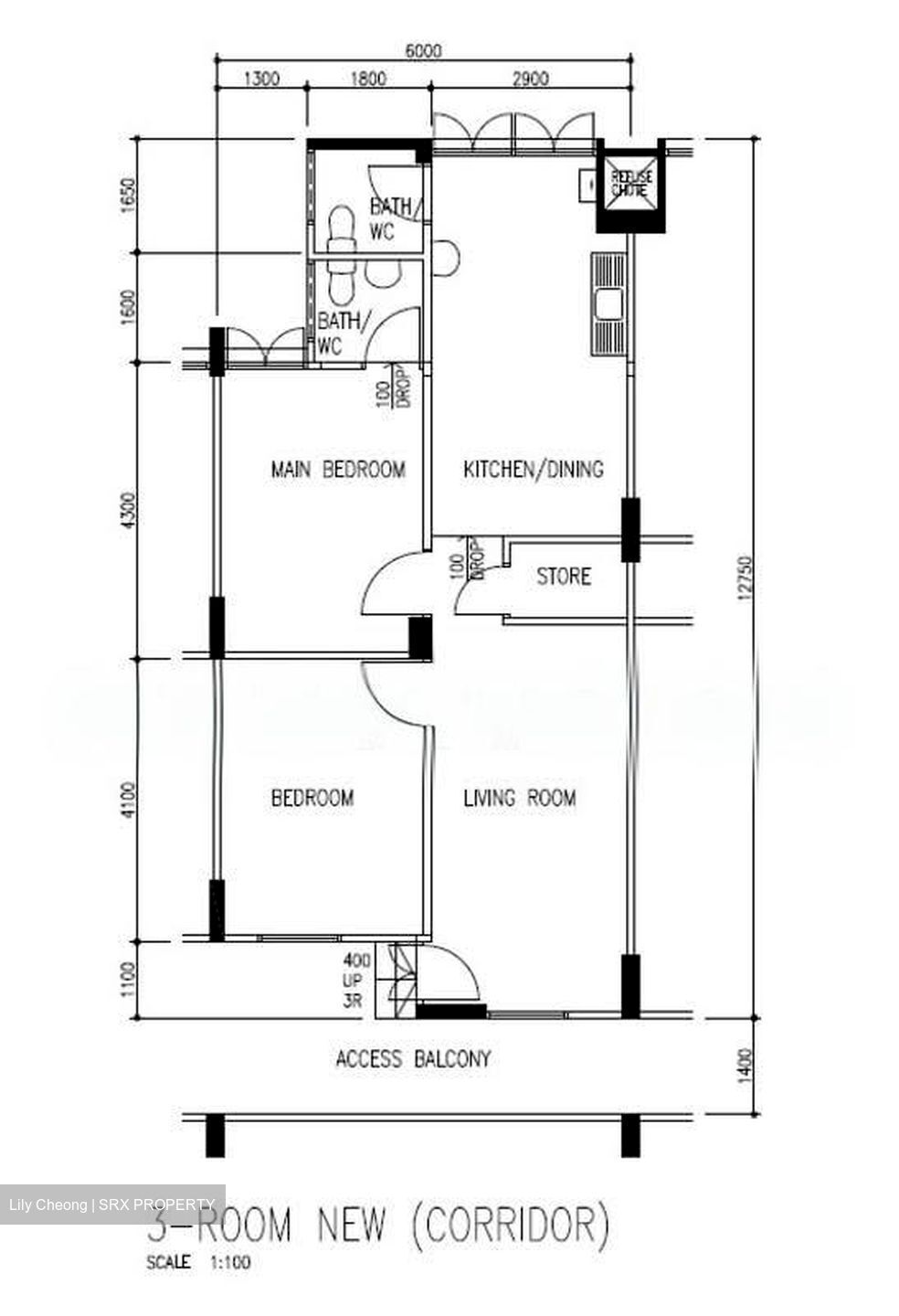 Blk 116 Eunos Vista (Bedok), HDB 3 Rooms #540552731